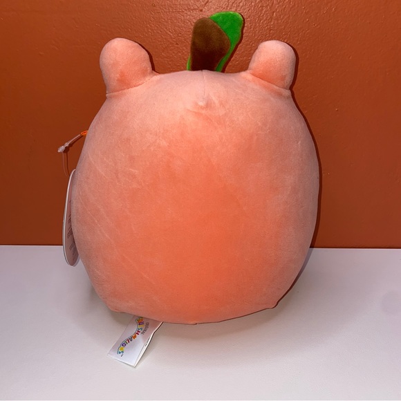 Squishmallow Fatima the Peach Frog 8” - Picture 6 of 9